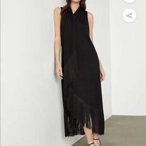 BCBG Asymmetric Fringe Dress NWT XS